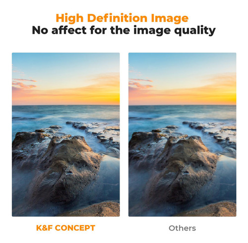 Kit De Filtros Magnéticos Cpl+nd8+nd64 Nano X 52mm - K&f