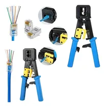 Comprar Alicate Crimpar Rj45 Rj11 Rj12 Cabo De Rede Conector Vazado