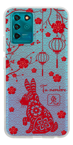Funda Para Zte Horóscopo Chino Conejo Con Tu Nombre