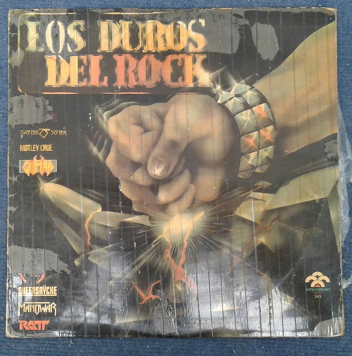 Vinilo Los Duros Del Rock Ed Venezolana 1984.
