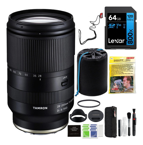 Tamron Lente In Di Iii Rxd Para Camara Sony Mirrorless Full