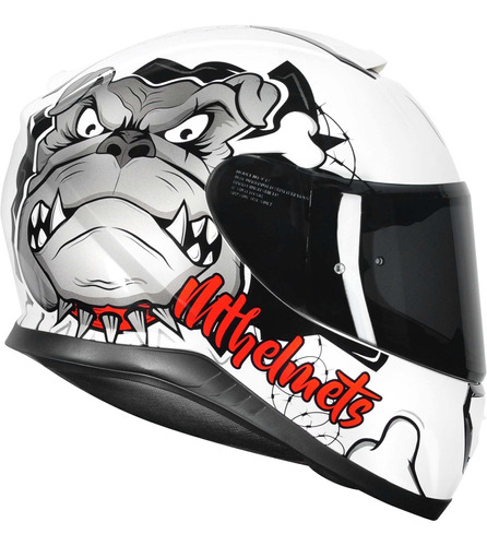 Capacete Mt Thunder3 Bone Grey