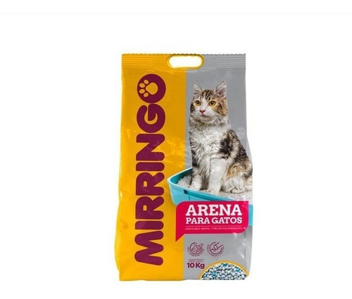 Arena Para Gato 10kg Mirringo