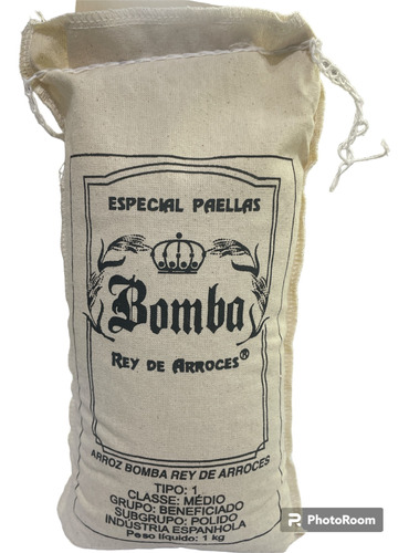 Arroz Bomba Espanhol O Verdadeiro 1kilo