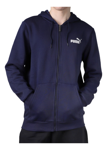 Polerón Puma Essentials Hombre Azul