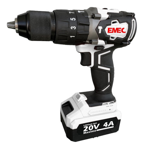 Rotomartillo 1/2 Sin Carbones 20v 1bateria Emec Edbl20v1x4
