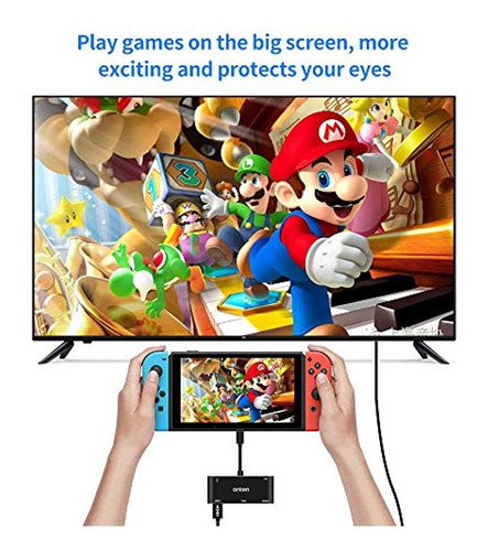 Imagen 7 de 7 de Onten Adaptador Usb C A Hdmi Vga, Usb Tipo C