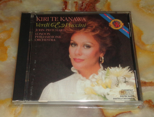 Kiri Te Kanawa / John Pritchard - Verdi & Puccini - Cd Usa