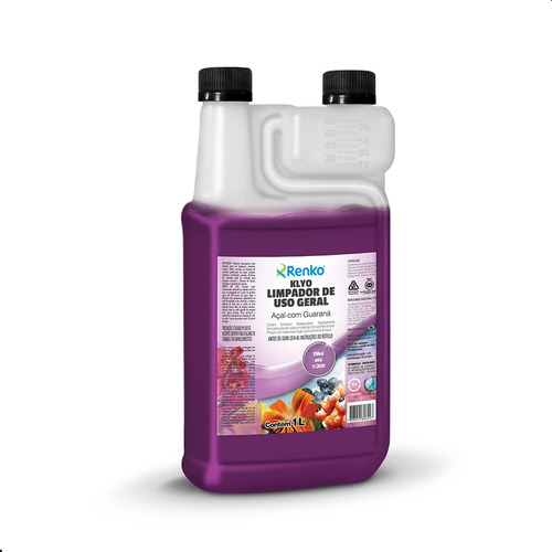 Klyo Limpador De Uso Geral 1l Acai Com Guarana