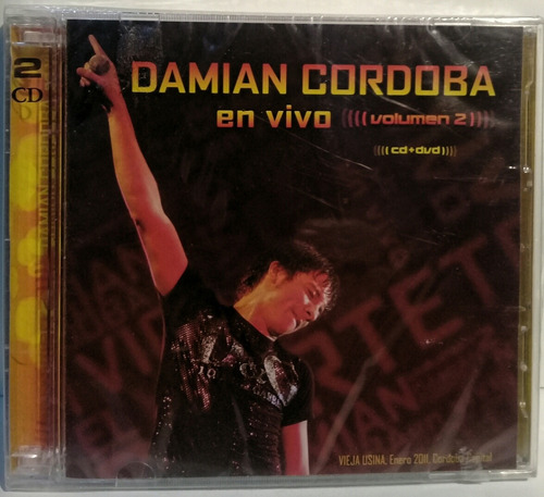 Cd+dvd  Damian Cordoba (en Vivo Vol.2) Cerrado