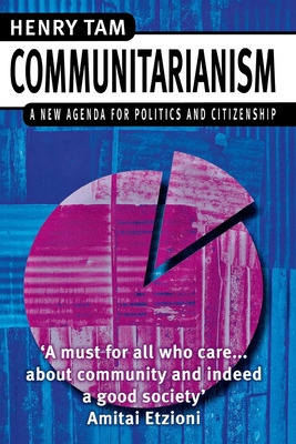 Libro Communitarianism: A New Agenda For Politics And Cit...