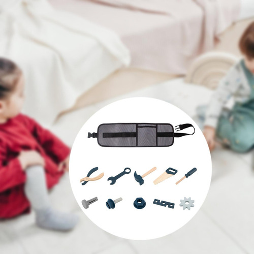 Conjunto De Herramientas Para Niños Con El Cinturón De