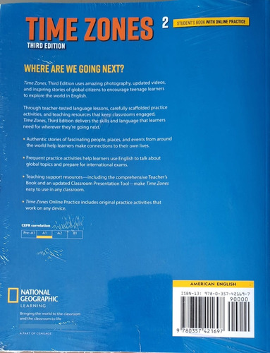 Time Zones 2 Third Edition Book