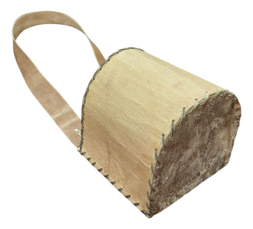 Porta Mate Para Auto Cuero Crudo Nude