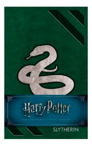 Harry Potter Libreta Slytherin Medium Tapa Dura