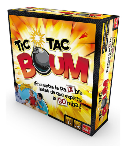 Juego De Mesa Tic Tac Boum Goliath Games