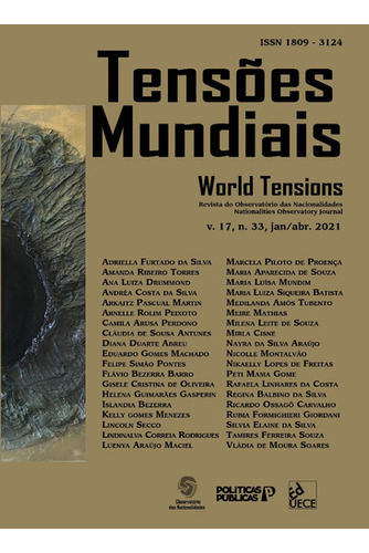 Tensoes Mundiais - World Tensions - Ed Uece 