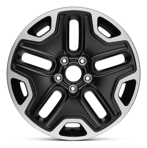 Llanta Renegade para Jeep de 17 pulgadas 735604694, color negro