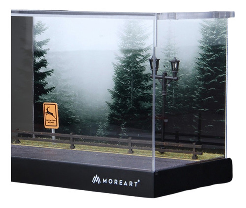 Modelo De Vitrina De Plástico Con Simulación De Diorama A