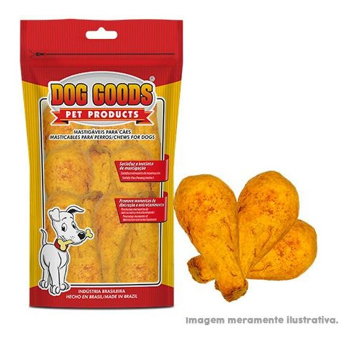 Osso Em Formato De Coxinha De Frango - 10un