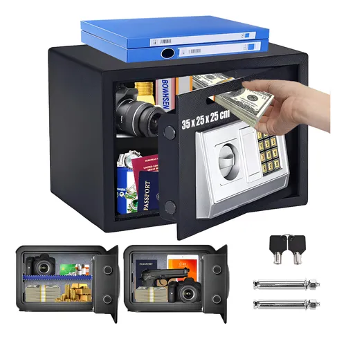 Caja De Seguridad Caja Fuerte Grande Electrónica Y Llave Envío