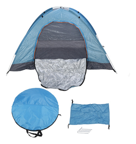 Tenda Pequena Impermeável Para 1 A 2 Pessoas Com Proteção So