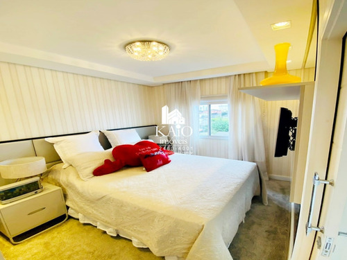 Imagem 13 de 21 de Apartamento Todo Mobiliado 116m² 2 Suites Ar Condicionado Varanda Gourmet 2 Vagas