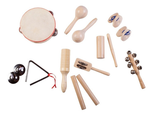 Set De 10 Instrumentos Musicales Para Niños