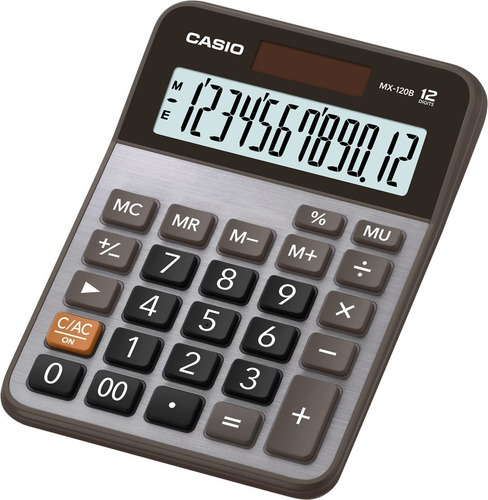 Imagen 3 de 6 de Paquete De 3 Calculadoras Casio Mx-120b, Solar 12 Dig,