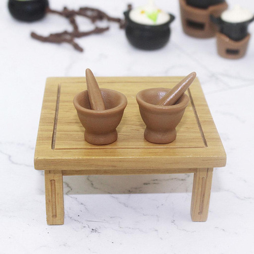 Utensilios De Cocina En Miniatura Para Casa De 5 Piezas