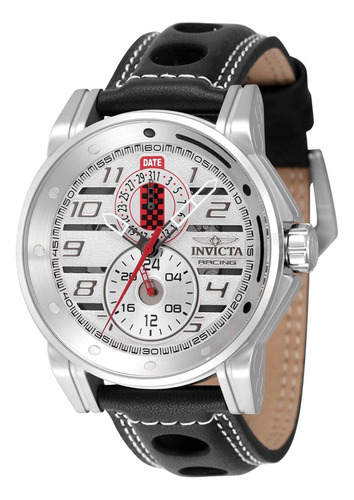 Reloj Invicta In47536 Hombre Analogico Racing Malla Cuero