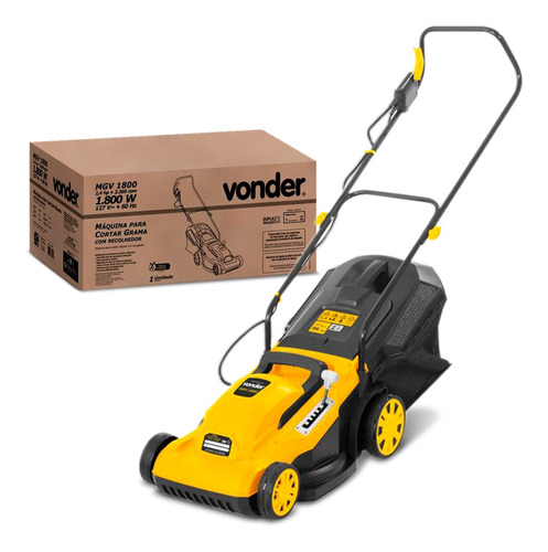 Cortador De Grama Vonder Recolhedor 45l 1800w 127v Aparador