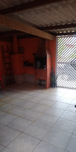 Imagem 3 de 13 de Casa No Balneário Gaivota Em Itanhaém, À 1 Km Do Mar, Com Churrasqueira, Aceita Entrada E Parcelas