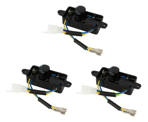 3 Uds, Avr Regulador De Voltaje Generador 2-3kw 220uf 250v