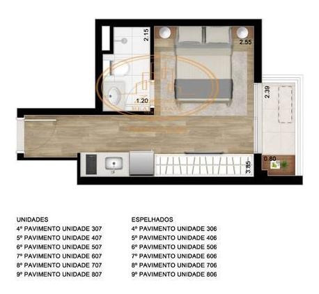 Apartamento Com 2 Dormitório(s) Localizado(a) No Bairro Centro Em São Paulo / São Paulo - 5759:910873
