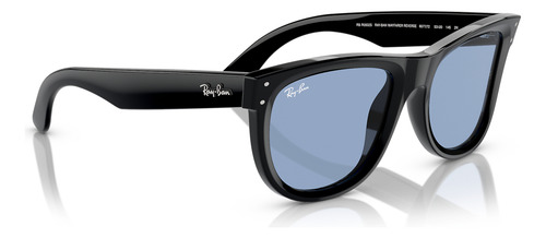 Lente De Sol Rayban Wayfarer Reverse Rbr0502s Light Blue