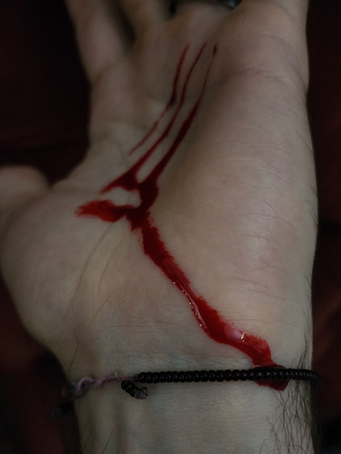 Sangre Artificial Falsa Comestible Halloween Teatro Cine