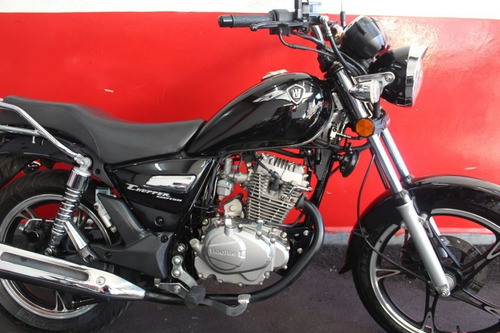 Imagem 9 de 11 de Haojue Chopper Road 150 2020 Preta Preto