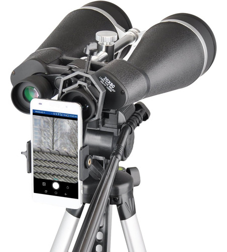 Binocular De Astronomía 20x80 Alta Potencia Con Trípode Y Fu Color