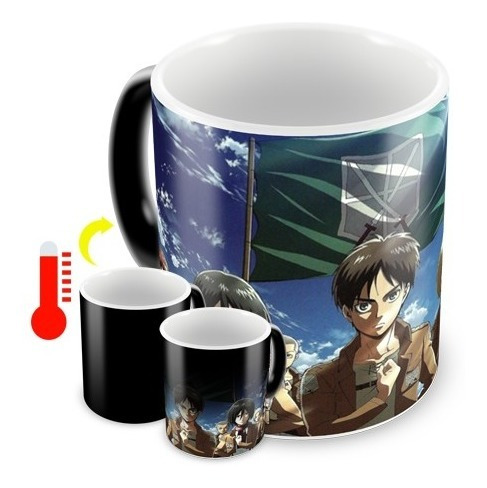 Mug Mágico Shingeki No Kyojin [325ml] [ref. Not0421]