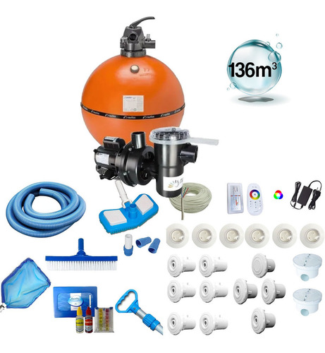 Kit Bomba E Filtro +kit Dispositivos P/vinil Ou Fibra