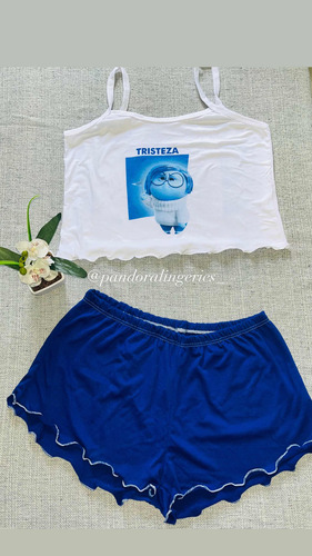 Pijama Blogueirinha Suede