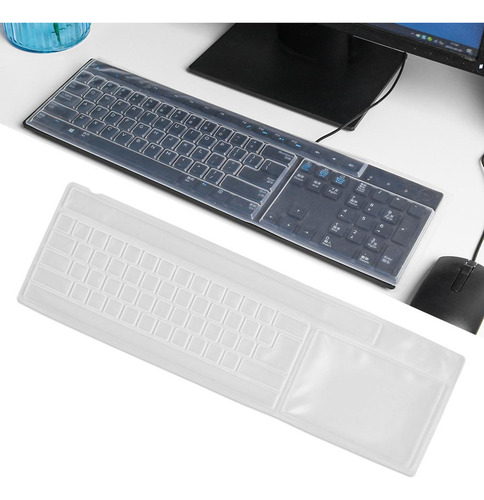 Funda De Teclado Con Película Protectora De Silicona