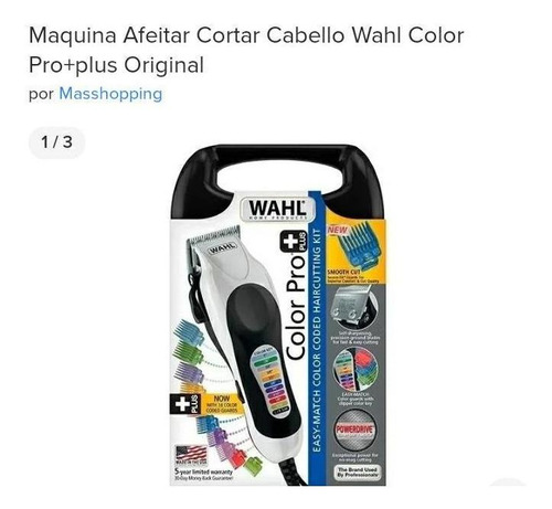 Maquina De Corta Cabello Wall