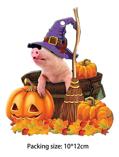 1 Calabaza De Halloween Colgante De Coche Divertido