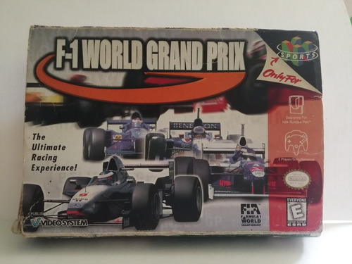 N64 F-1 World Grand Prix Nintendo 64