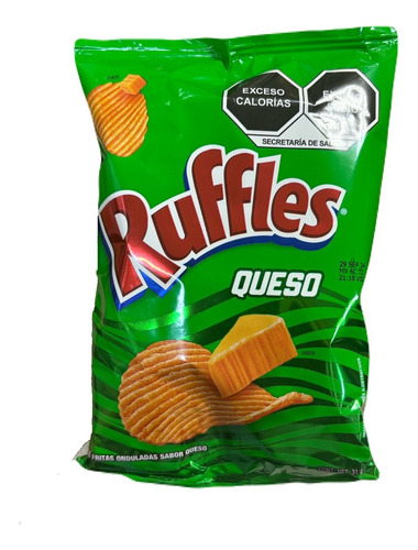 Sabritas Ruffles Queso 31g 60pz