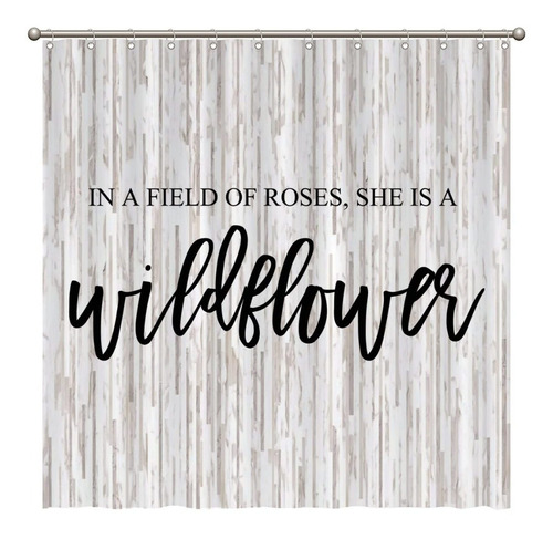 In Field Of Rose She Is Wildflower Cortina Granja