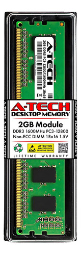 Memoria A-tech 2gb Ram Hynix Hmt425u6afr6c-pb Ddr3 1600mhz 