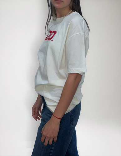 Remera Oversize Ind. Unisex Remeron Con Estampa Cod. 1001
